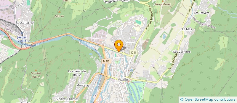 localisation de l'entreprise V-IMS à VIZILLE