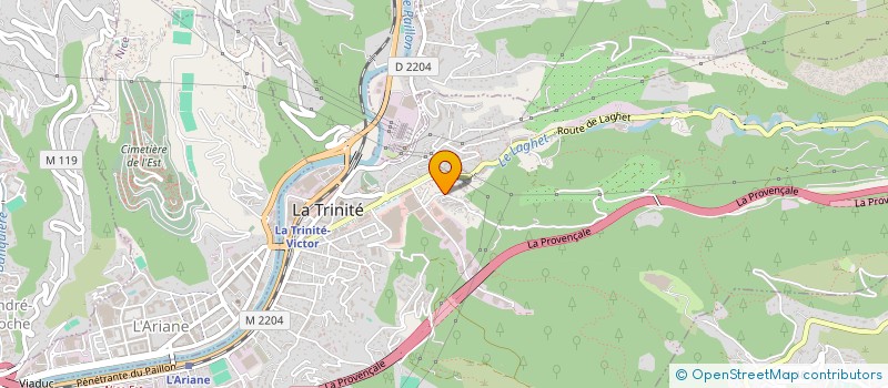 localisation de l'entreprise V. INDOMITUS PADEL à LA TRINITE