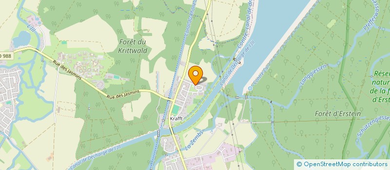 localisation de l'entreprise V INVEST  ERSTEIN