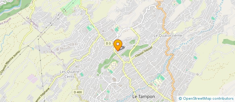 localisation de l'entreprise V.J DISTRIBUTION à LE TAMPON