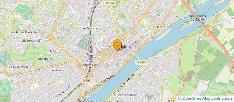 localisation de l'entreprise V.K. STRUCTURE  BLOIS