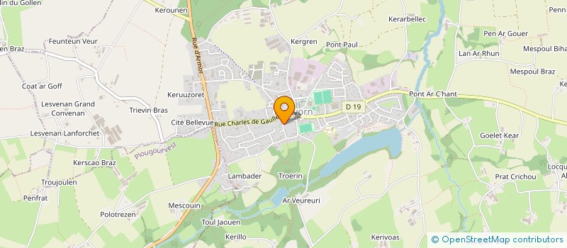 localisation de l'entreprise V-KING  PLOUVORN