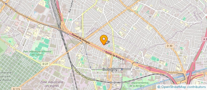 localisation de l'entreprise V.KUMAR  BOBIGNY