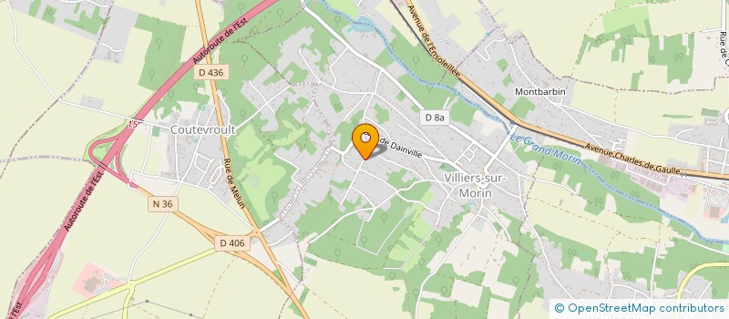 localisation de l'entreprise V&L  VILLIERS-SUR-MORIN