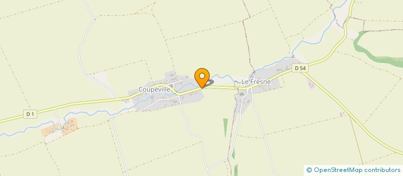 localisation de l'entreprise V.L.E.M.  COUPEVILLE