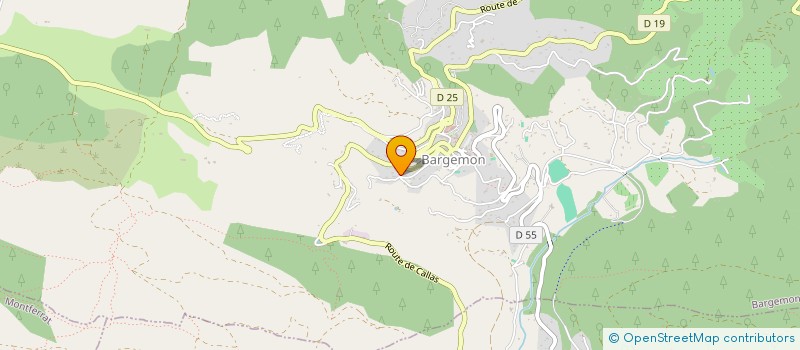 localisation de l'entreprise V.L.I  BARGEMON