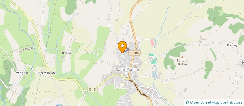 localisation de l'entreprise V&L INVESTISSEMENTS  SAINT-VIDAL