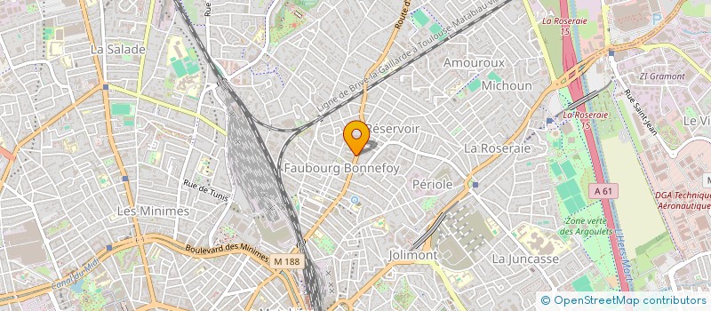 localisation de l'entreprise V.L.M.C à TOULOUSE