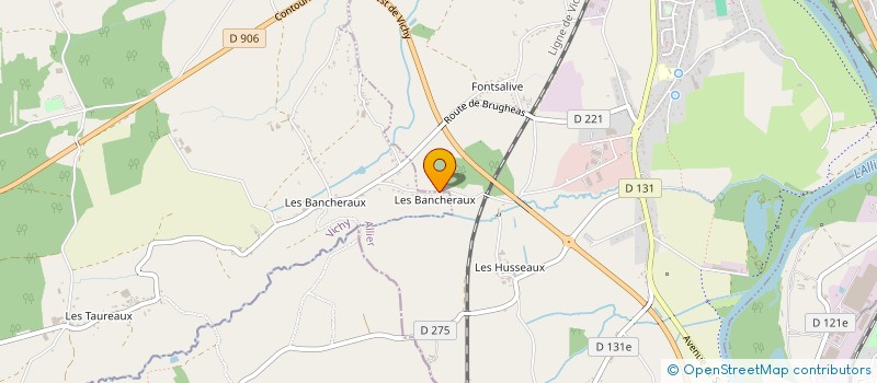 localisation de l'entreprise V L P  BRUGHEAS