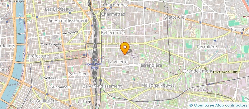 localisation de l'entreprise V.L.R  LYON