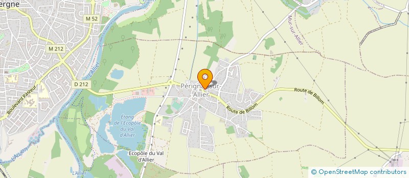 localisation de l'entreprise V & L ROUSSET  PERIGNAT-SUR-ALLIER