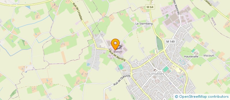 localisation de l'entreprise V&LB INVEST à LINSELLES