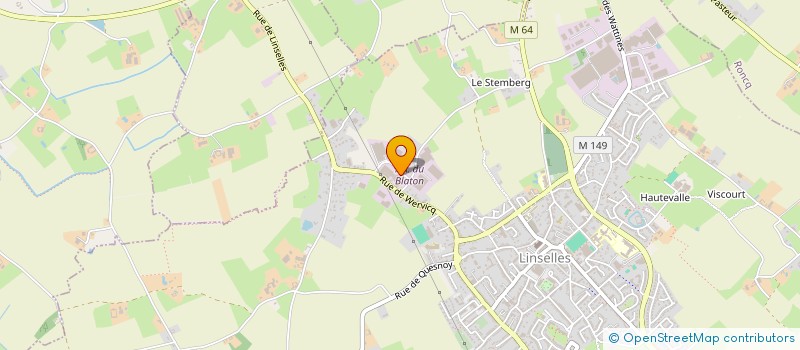 localisation de l'entreprise V&LB PRO à LINSELLES
