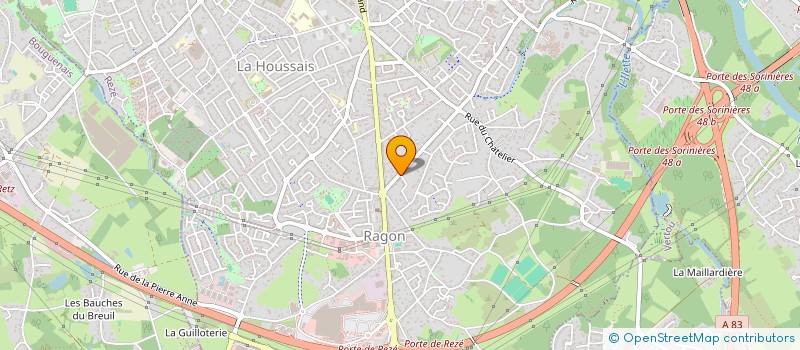 localisation de l'entreprise V-LOC NANTES à REZE