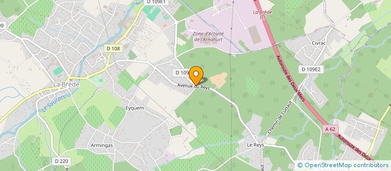 localisation de l'entreprise V M A TALBI  LA BREDE