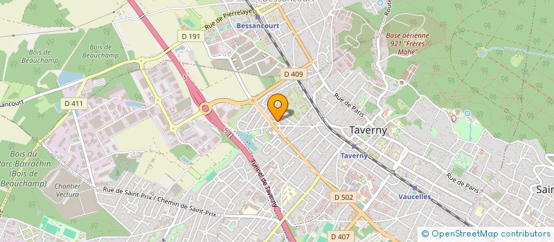 localisation de l'entreprise V.M. ART ET SEDUCTION à TAVERNY