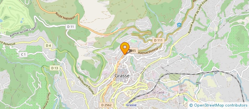 localisation de l'entreprise V M BATIMENT à GRASSE
