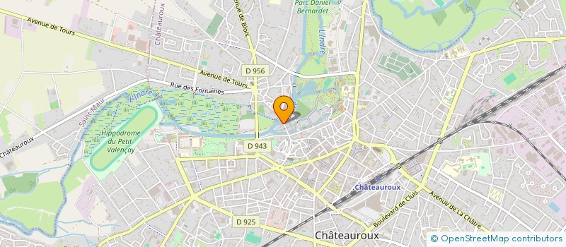 localisation de l'entreprise V M C G à CHATEAUROUX