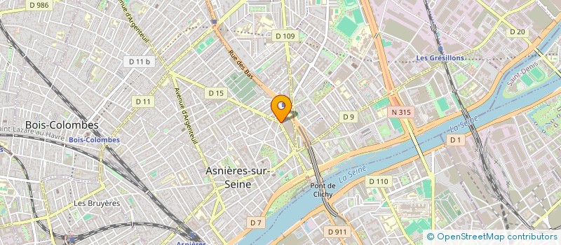 localisation de l'entreprise V M D PROVISION à ASNIERES-SUR-SEINE
