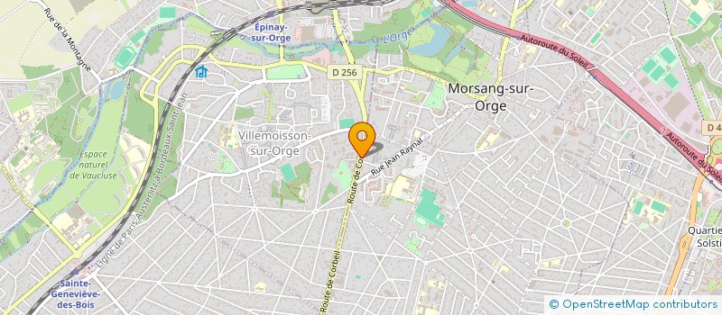 localisation de l'entreprise V.M.F.S  MORSANG-SUR-ORGE