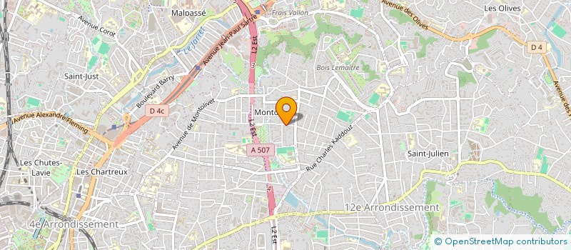 localisation de l'entreprise V.M.G. à MARSEILLE