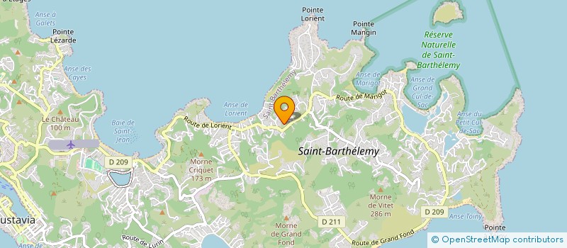 localisation de l'entreprise V.M.P.S à SAINT BARTHELEMY