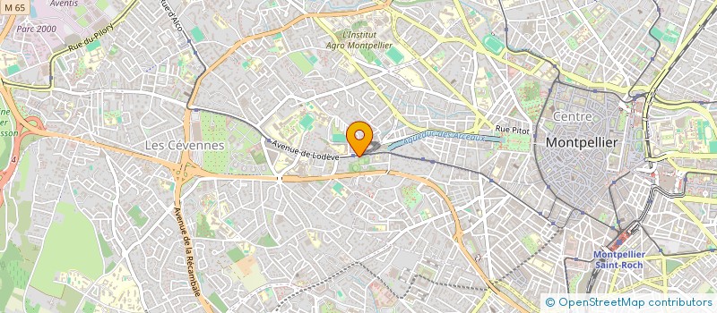 localisation de l'entreprise V.M.V.SARL à MONTPELLIER
