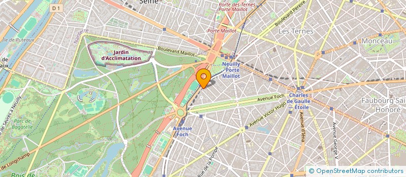 localisation de l'entreprise V.MICHEL HOLDING  PARIS