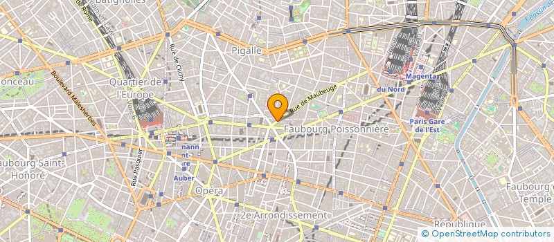 localisation de l'entreprise V.N  PARIS