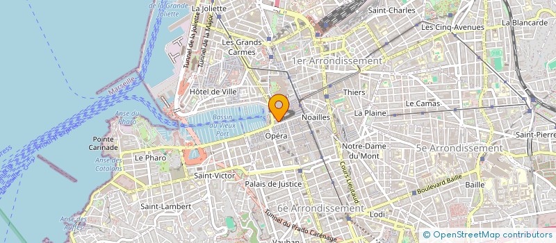 localisation de l'entreprise V.N 99 à MARSEILLE