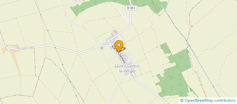 localisation de l'entreprise V.N.J.G.  SAINT-QUENTIN-LE-VERGER