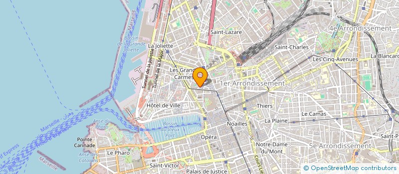 localisation de l'entreprise V.N NAIL & BEAUTY à MARSEILLE