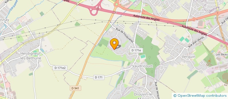 localisation de l'entreprise V&N PROJECT à VAUDRICOURT