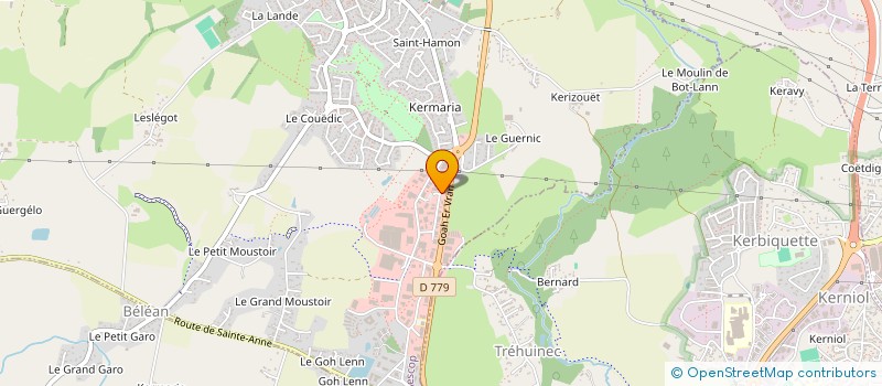 localisation de l'entreprise V. NET DOMICILE à PLESCOP