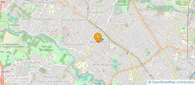 localisation de l'entreprise V-NEXT CONSULTING à SAINT-HERBLAIN