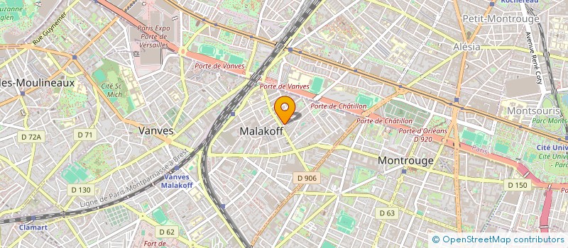 localisation de l'entreprise V.O CONSEIL  PARIS