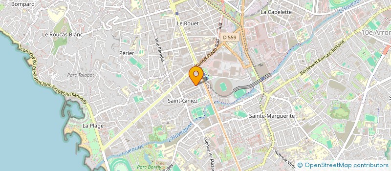 localisation de l'entreprise V.O DU SUD à MARSEILLE