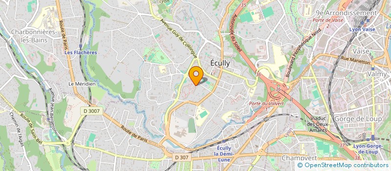 localisation de l'entreprise V.O. ESTATE  ECULLY