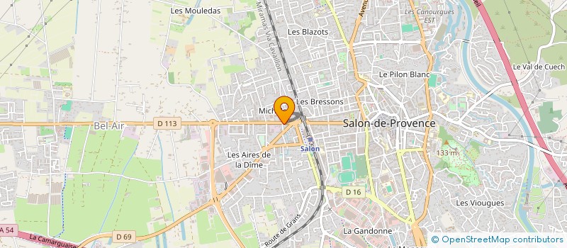 localisation de l'entreprise V.O.G  SALON-DE-PROVENCE