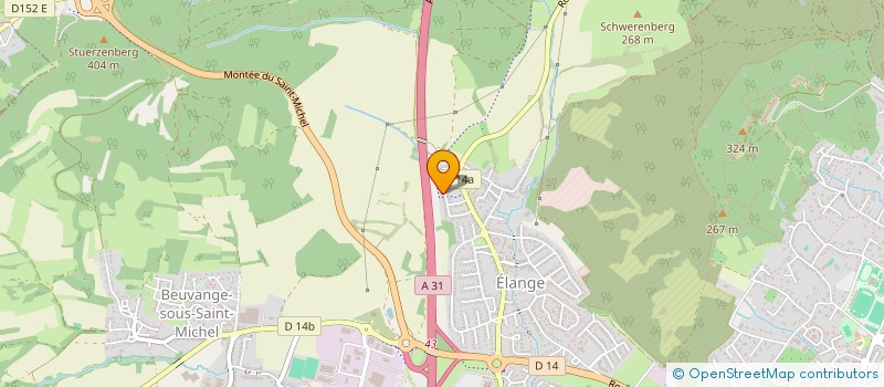 localisation de l'entreprise V.O HOLDING  THIONVILLE