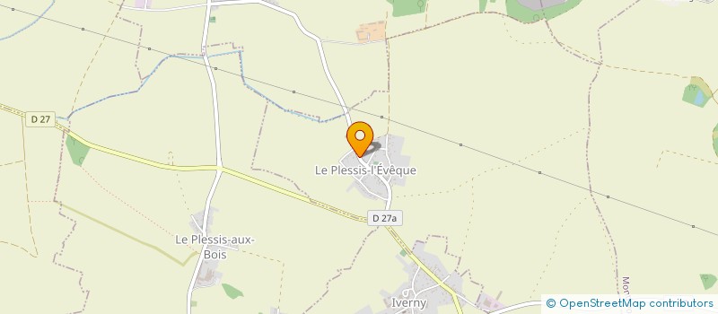 localisation de l'entreprise V.O PARTNER'S' à LE PLESSIS-L'EVEQUE