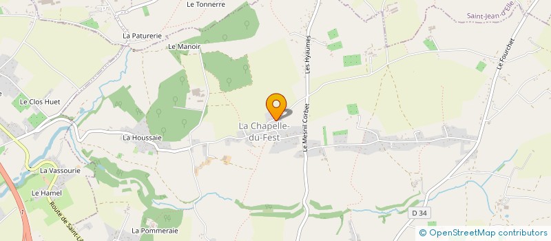 localisation de l'entreprise V.O.S. (VISUAL OPTICAL SOUND)  SAINT-AMAND-VILLAGES