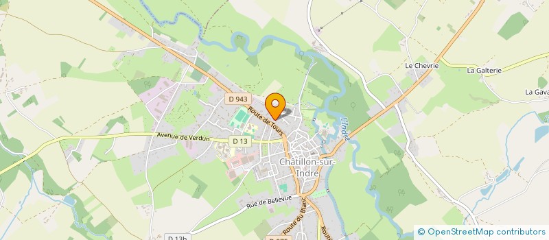 localisation de l'entreprise V O SERVICES à CHATILLON-SUR-INDRE