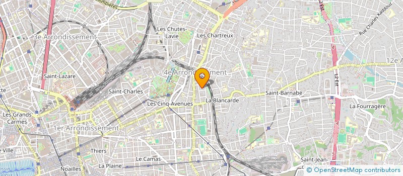 localisation de l'entreprise V.OMURI à MARSEILLE