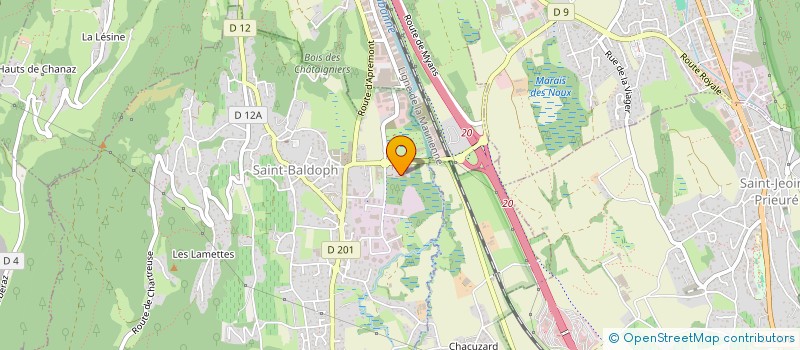 localisation de l'entreprise V ONE  SAINT-BALDOPH