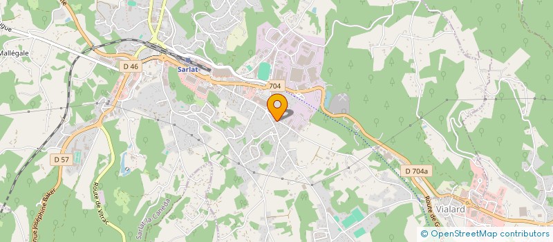 localisation de l'entreprise V&P à SARLAT-LA-CANEDA