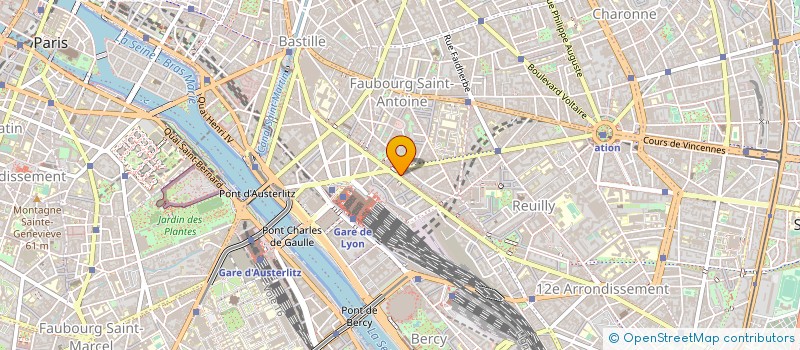 localisation de l'entreprise V.P.A.FRANCE à PARIS