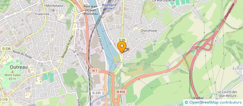 localisation de l'entreprise V P A M  SAINT-MARTIN-BOULOGNE