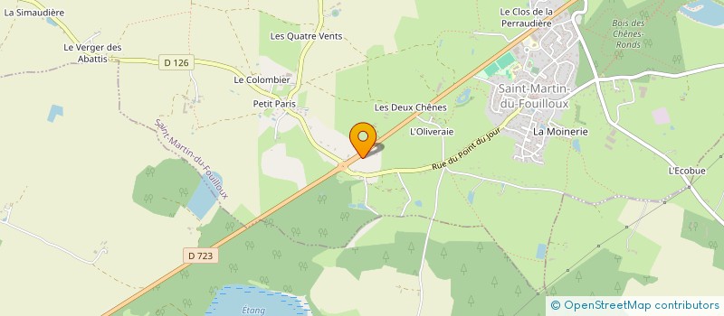 localisation de l'entreprise V PARTICIPATION  SAVENNIERES