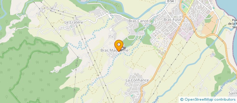 localisation de l'entreprise V.PITOU GESTION  SAINT-BENOIT